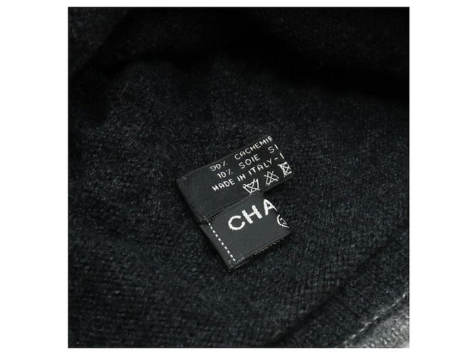 Chanel Cashmere-Seidenmütze Coco Mark - Ansicht 4