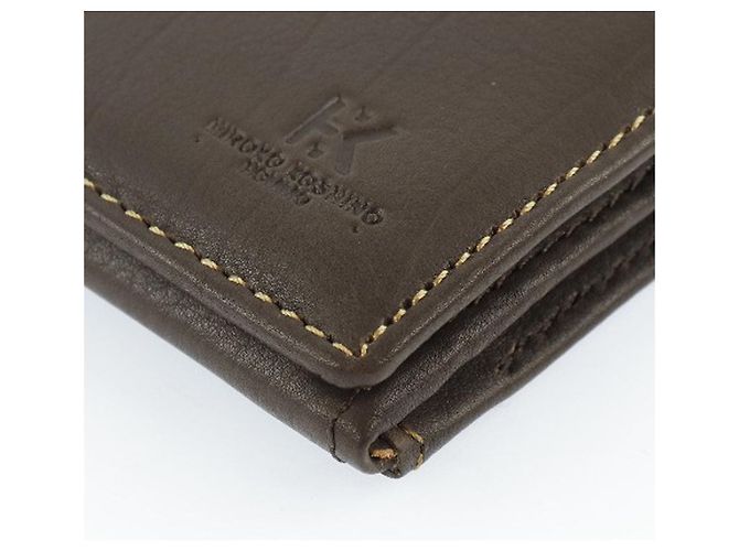 Autre Marque Hiroko Koshino Herren Langgeldbörse HH-A0001 Braun - Ansicht 5