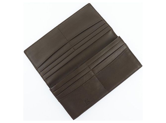Autre Marque Hiroko Koshino Herren Langgeldbörse HH-A0001 Braun - Ansicht 6