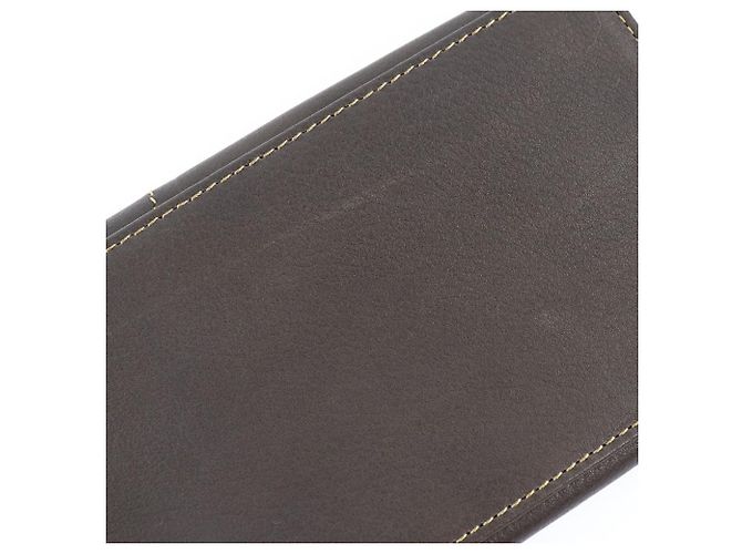 Autre Marque Hiroko Koshino Herren Langgeldbörse HH-A0001 Braun - Ansicht 9