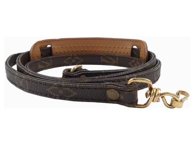 Cinghia a spalla in tela Monogram Louis Vuitton Marrone - vista 2