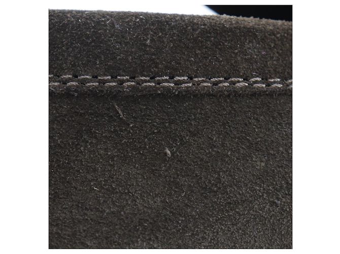 Scarpe da guida in suede Louis Vuitton FA0043 Marrone - vista 10