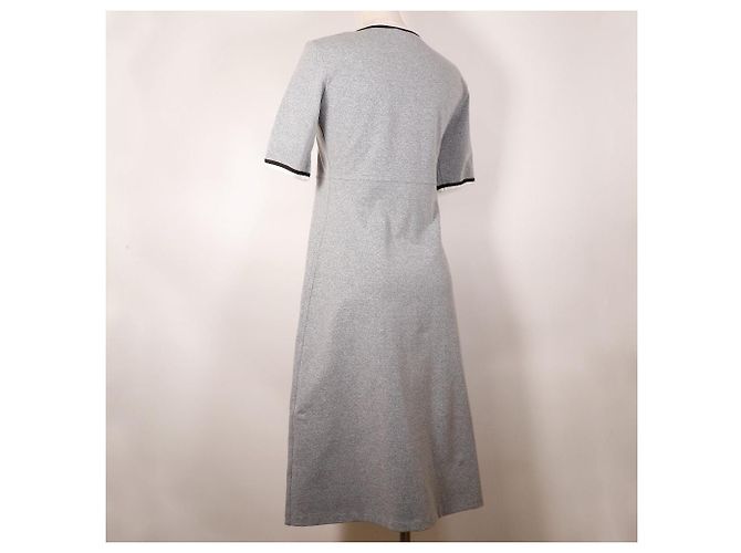 Chanel Coco Kleid aus Nylon, Polyurethan und Polyamid Braun - Ansicht 4