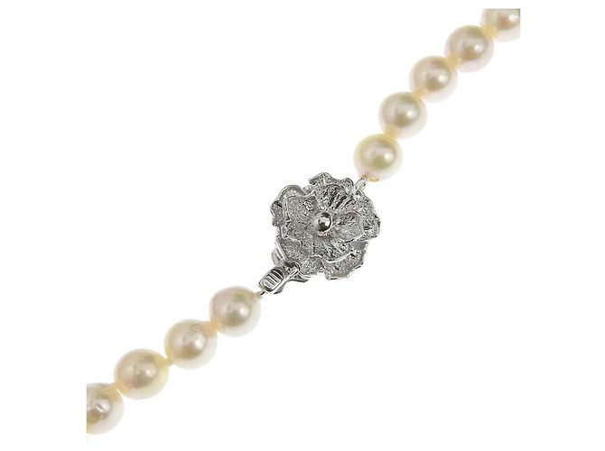 Autre Marque Collana di Perle d'Argento 6,5-6,9 mm - vista 4