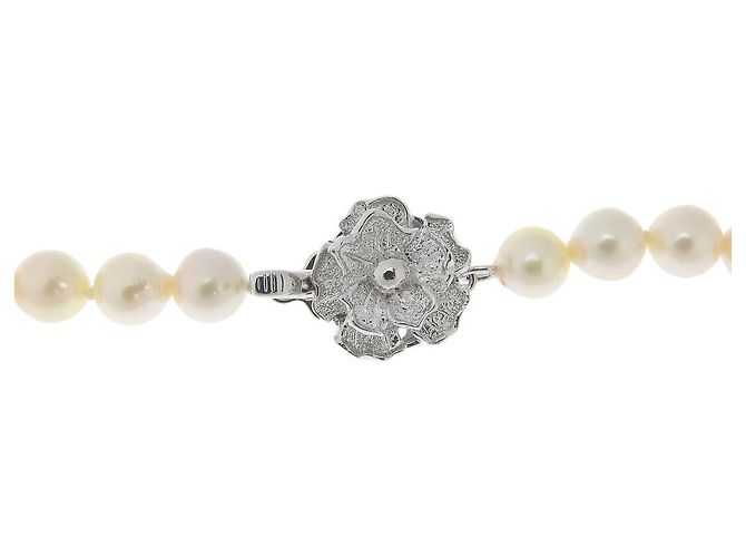 Autre Marque Collana di Perle d'Argento 6,5-6,9 mm - vista 6
