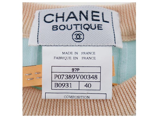 Completo Chanel Cardigan in Cotone - vista 5