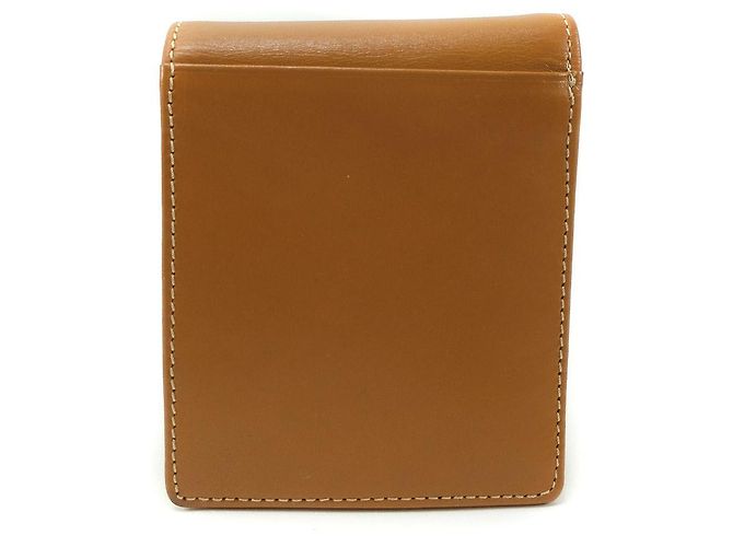 Autre Marque ZENNY Leder Bifold Geldbörse Kamel Braun - Ansicht 3