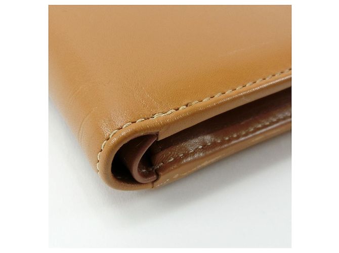 Autre Marque ZENNY Leder Bifold Geldbörse Kamel Braun - Ansicht 4
