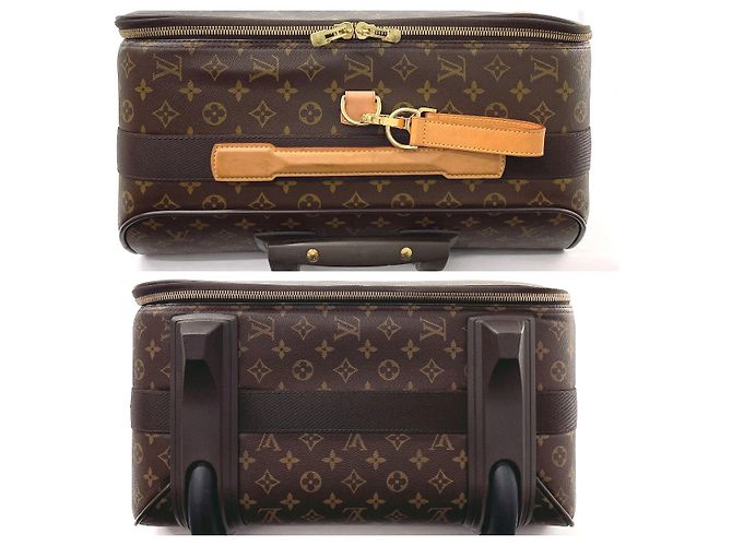 Louis Vuitton Monogram Canvas Pegase 70 Luggage Brown - view 3