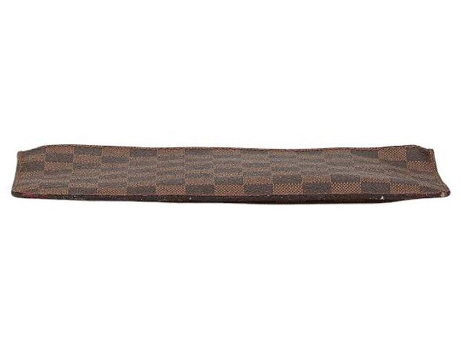 Neverfull Louis Vuitton Damier Pouch Brown PVC Leather - view 3