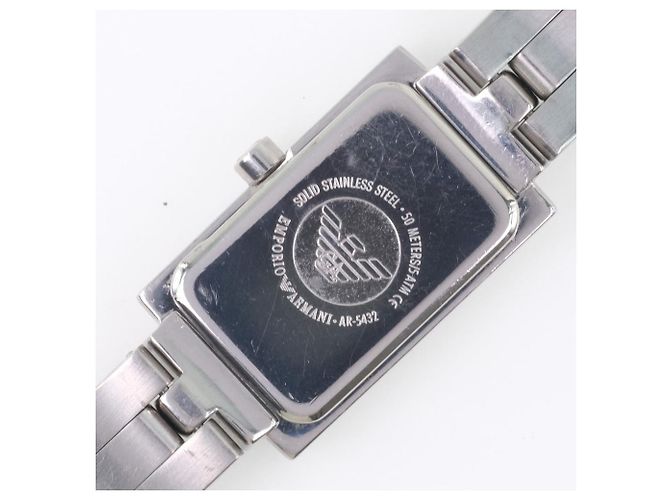 Reloj de cuarzo de acero inoxidable Emporio Armani AR-5432 - vista 7