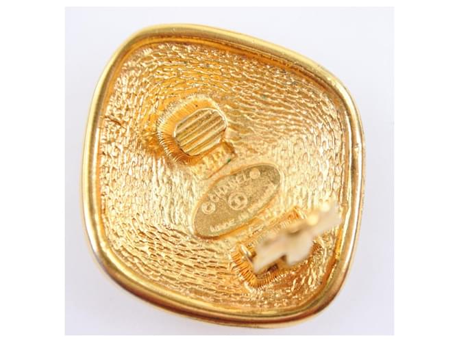 Orecchini vintage Chanel Coco Mark D'oro - vista 5