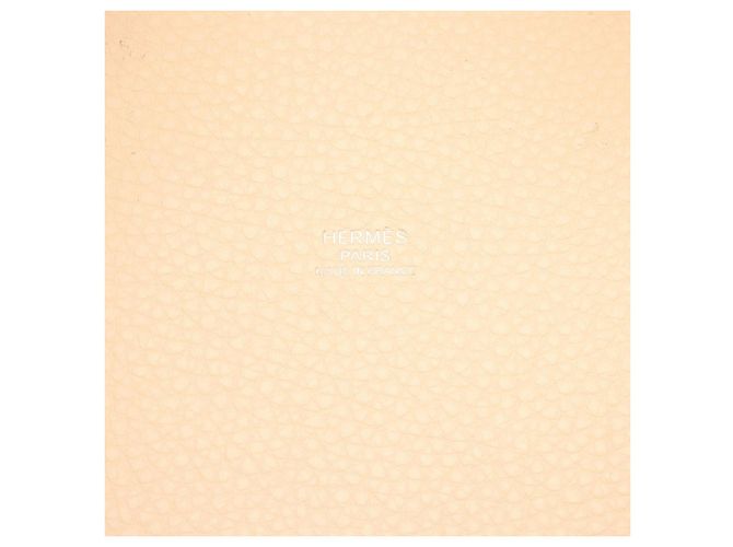 Hermès Hermes Picotin Lock Eclat MM Handbag Ivory White - view 4