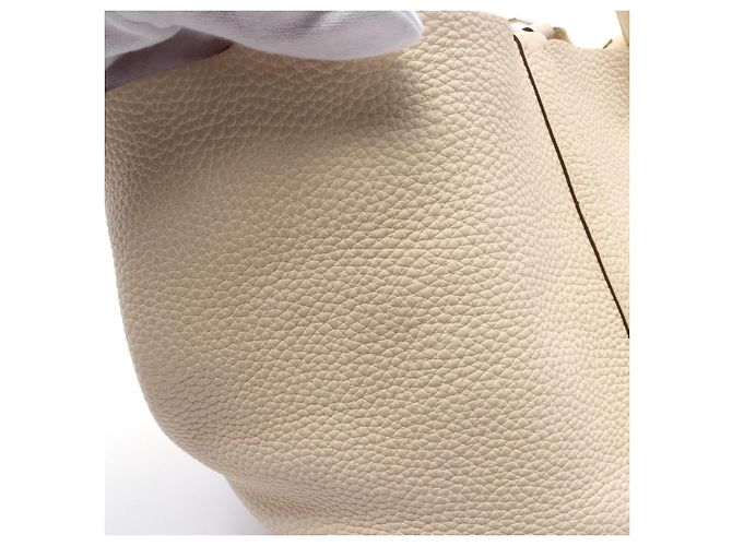 Hermès Hermes Picotin Lock Eclat MM Handbag Ivory White - view 7