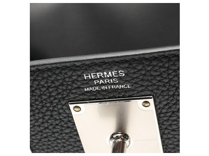 Hermès Sac à taille Hermes Kelly Accado PM Noir - vue 4