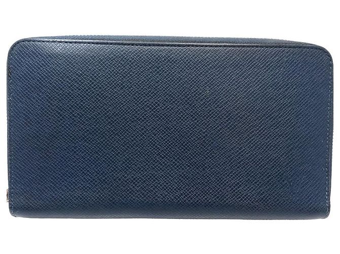 Cartera Zippy Organizer de cuero Taiga Louis Vuitton M30515 Azul - vista 2