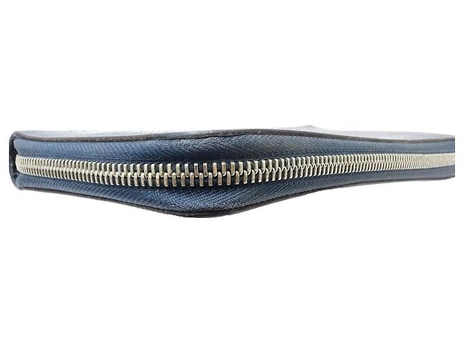 Cartera Zippy Organizer de cuero Taiga Louis Vuitton M30515 Azul - vista 4