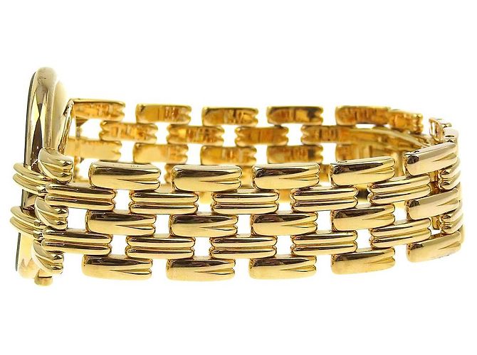 Reloj de cuarzo chapado en oro Dior Bagheera 47154-3 - vista 4