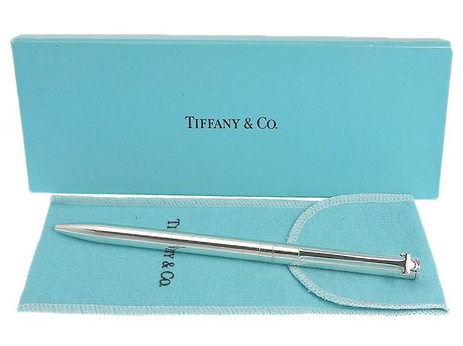 Penna a sfera T Clip in argento 925 Tiffany & Co - vista 6