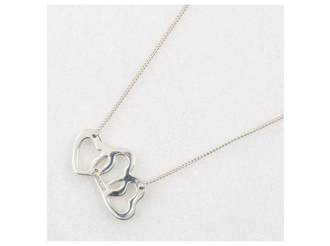 Tiffany & Co Collana Triple Cuore Tiffany Argento 925 - vista 3