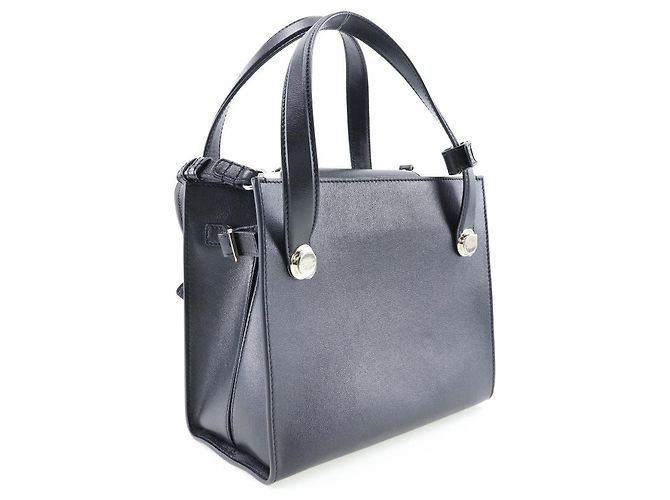 Bolsa de couro Roger Vivier preta 2 em 1 Preto - vista 3