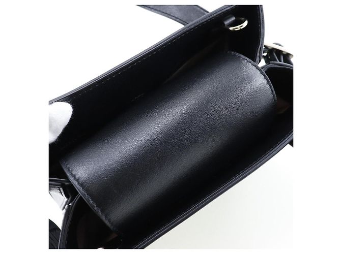 Bolsa de couro Roger Vivier preta 2 em 1 Preto - vista 6