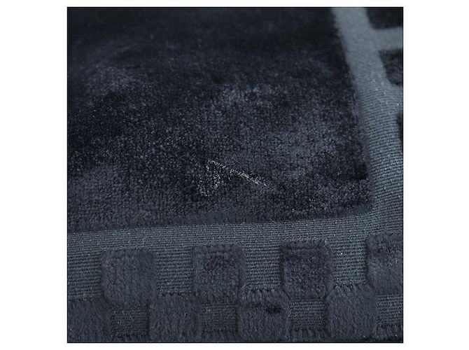 Borsa a spalla in velluto Chanel A33096 Nero - vista 2