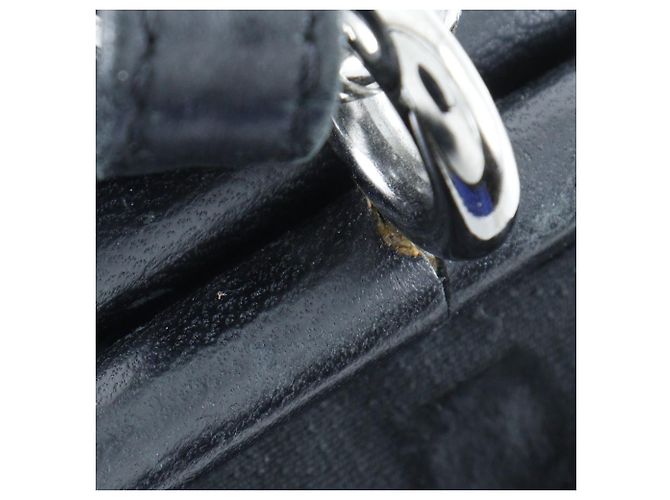 Borsa a spalla in velluto Chanel A33096 Nero - vista 4