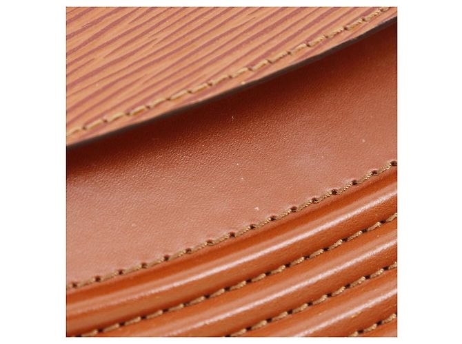 Borsa a Spalla Prebourg in Pelle Epi Louis Vuitton M52563 Marrone - vista 7