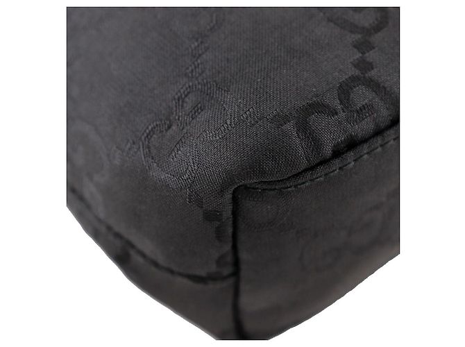 Borsa a spalla in nylon Gucci nera Nero - vista 4