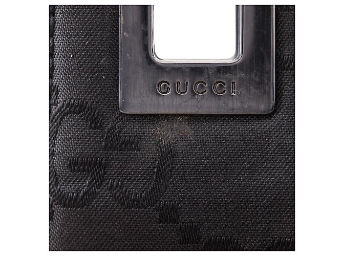 Borsa a spalla in nylon Gucci nera Nero - vista 6