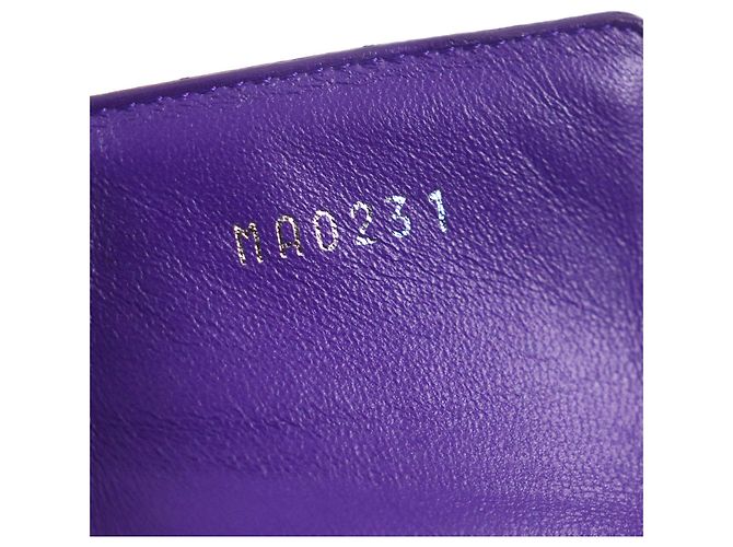 Mule in pelle Louis Vuitton Sunset Line 38 Porpora - vista 8