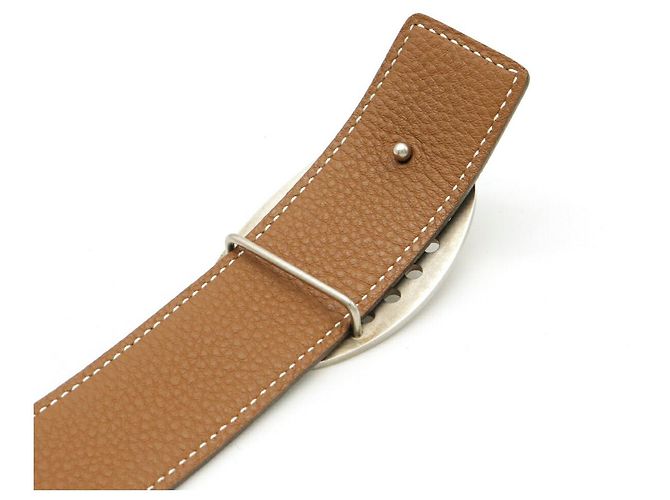 Hermès Hermes Evelyne Reversible Belt Black Brown - view 4