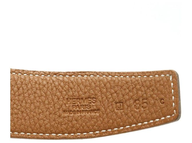 Hermès Hermes Evelyne Reversible Belt Black Brown - view 6