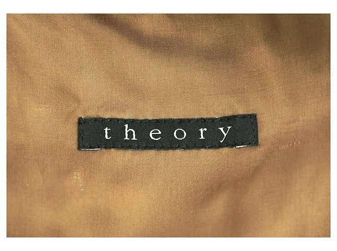 Autre Marque Theory Lammlederjacke braun - Ansicht 3