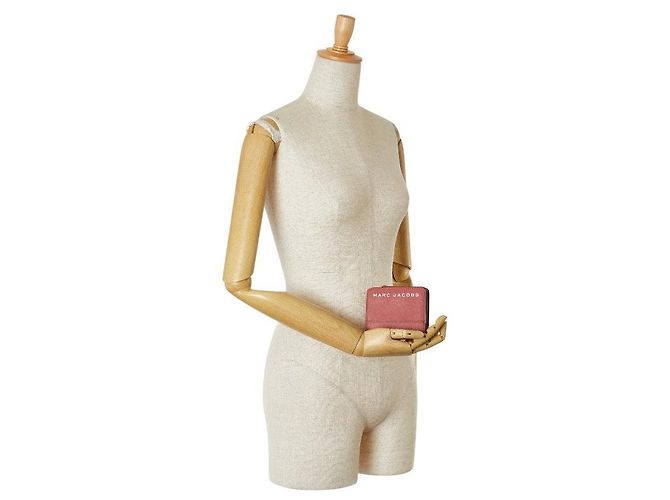 Billetera Mini de PVC de Cuero de Marca MARC JACOBS - vista 8
