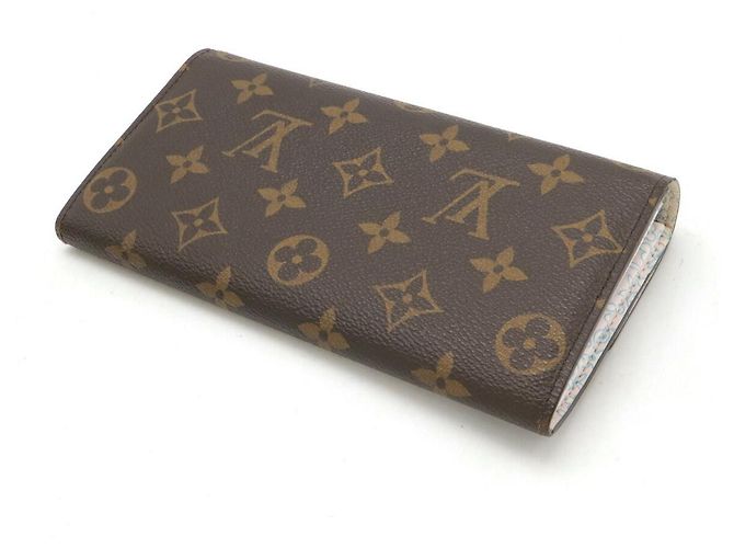 Louis Vuitton Monogram Fleuris Sarah Wallet M60232 Pink - view 2