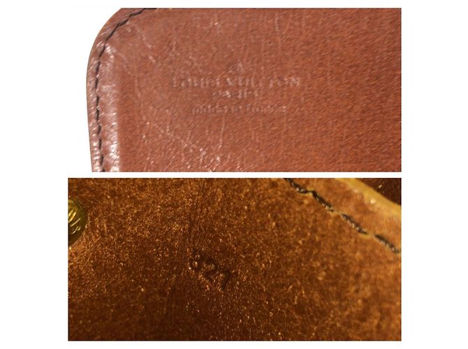 Louis Vuitton Monogram Cartouchiere GM Shoulder Bag Brown - view 10