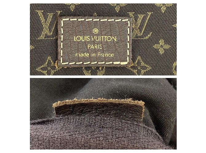 Louis Vuitton Monogram Mini Lin Saumur 30 Shoulder Bag Brown - view 4