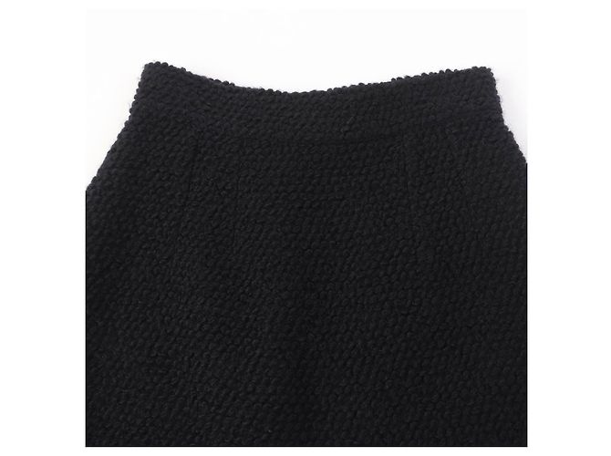 Falda de punto de encaje Flower de Dolce & Gabbana negra 36 Negro - vista 3