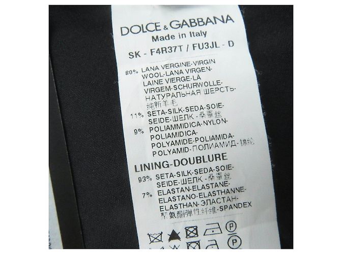 Falda de punto de encaje Flower de Dolce & Gabbana negra 36 Negro - vista 9