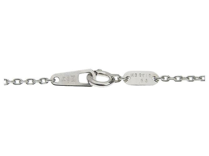 Autre Marque Collana Floreale in Platino Pt900 con Diamanti Argento - vista 3