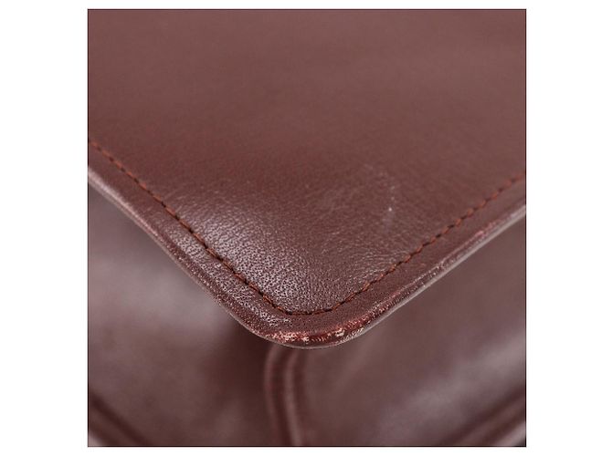 Borsa a spalla Cartier Must Line Bordeaux Marrone - vista 4