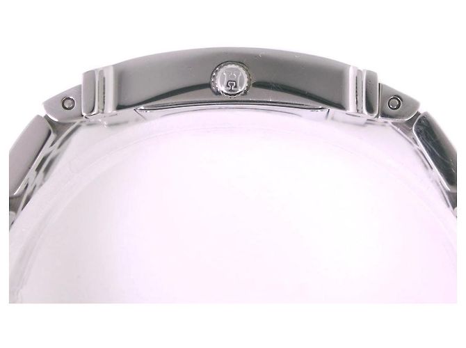 Hermès Hermes H Uhr aus Edelstahl Silber - Ansicht 6