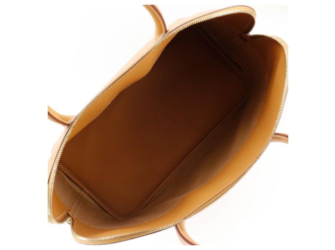 Hermès Sac Boston Hermes Bolide 45 Camel Marron - vue 5