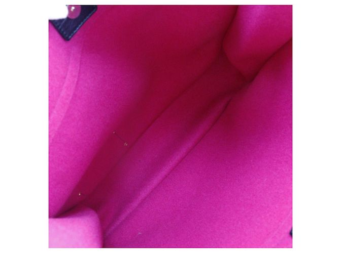 Borsa tote in pelle feltro Yves Saint Laurent Rosa - vista 8