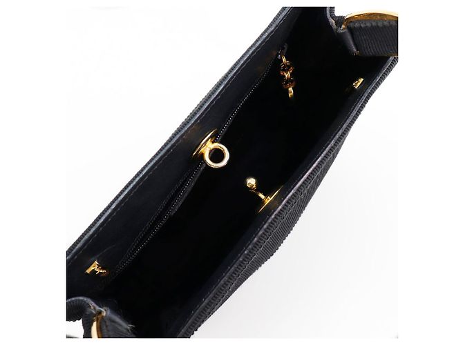 Borsa in tela Vara Salvatore Ferragamo Nero - vista 2