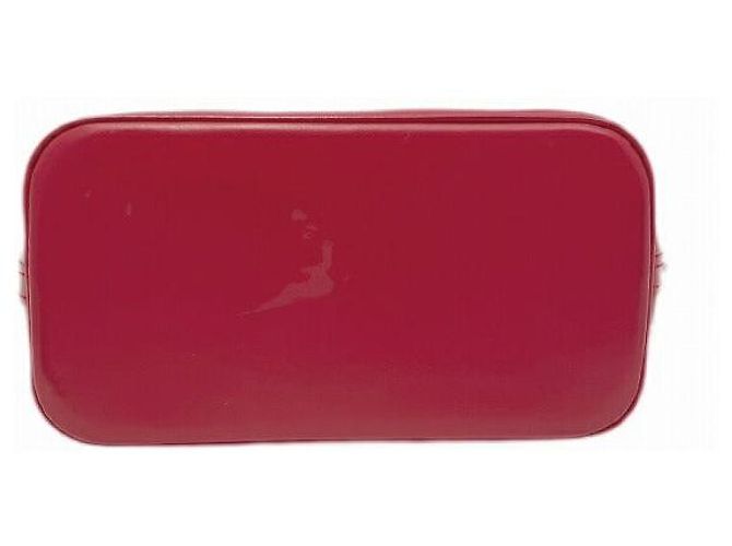 Bolsa de mão Little Alma em couro satin Louis Vuitton M92350 Vermelho - vista 3