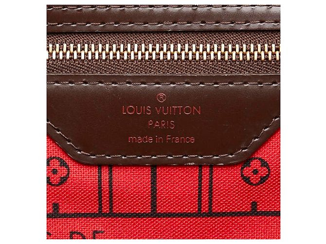 Bolso Tote Louis Vuitton Damier Neverfull GM Castaño - vista 7