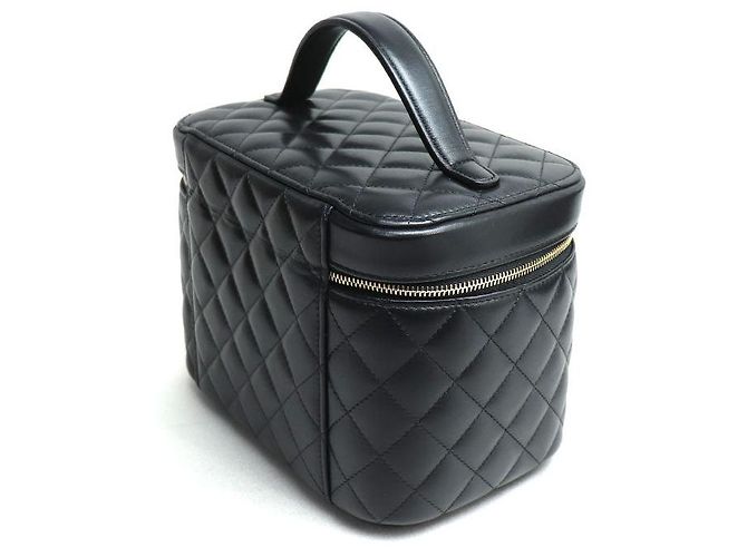 Sac à main Vanity Chanel Noir A80913 - vue 2